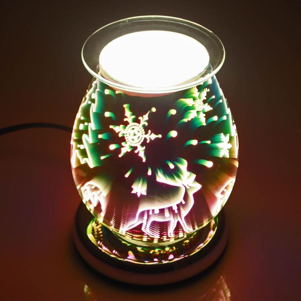 Aroma Reindeer 3D Electric Wax Melt Warmer Extra Image 1
